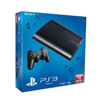 Console PS3 Ultra Slim 12 Go – Pack Avec FIFA 13, Fourreau, Boîte D'origine (occasion)