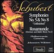 Symphonies 5 and 8 - Franz Schubert - Wildner - CD album - Achat & prix ...