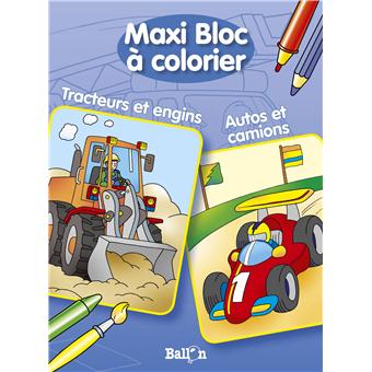 Maxi Bloc A Colorier 3 A 6 Ans Activites Collection Maxi Bloc A Colorier Fnac