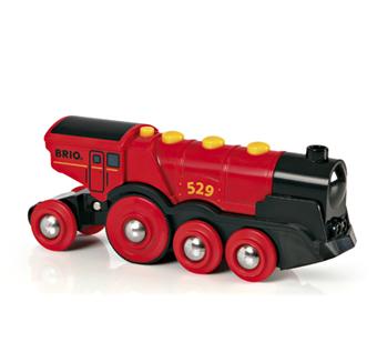 Locomotive Rouge Puissante à Piles World Brio - 1