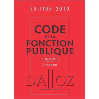 Code de la fonction publique commenté