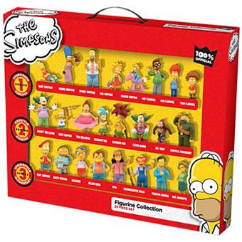 Coffret 7 figurines Les Simpsons sur