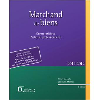 Marchand De Biens Statut Juridique Pratiques Professionnelles