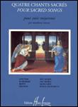 Chants sacres (4) --- voix moyennes et piano - 1