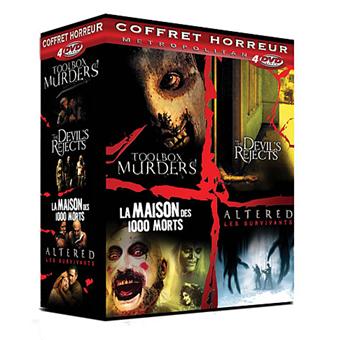 La Maison Des 1000 Morts Altered Tollbox Murders Devil S Reject Coffret Rob Zombie Eduardo Sanchez Tobe Hooper Dvd Zone 2 Achat Prix Fnac