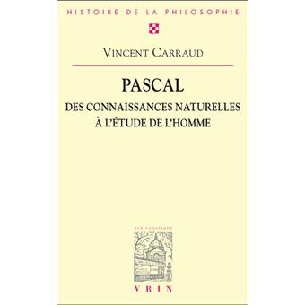 Pascal, des connaissances naturelles à l'étude de l'homme