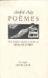 Poèmes - 1