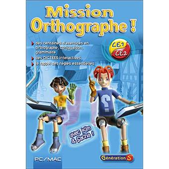 Mission Orthographe Ce1 Ce2 - 