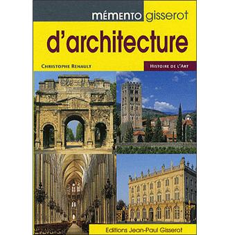 Memento Gisserot D Architecture Broche Christophe Renault Achat Livre Fnac