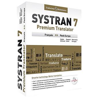 Logiciel Systran Français Italien Traduction - Big Box PC - Occasion
