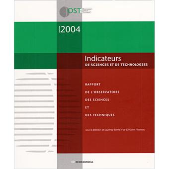 Indicateurs de sciences et de technologies