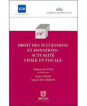 Droit des successions et donations - 1