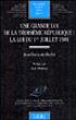 Une grande loi de la iiie république -  Merlet j.f. - broché