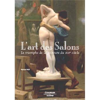 L'art des salons des peintures du XIX siècle