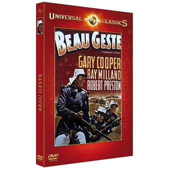 Beau Geste Dvd Zone 2 William A Wellman Gary Cooper Ray Milland Tous Les Dvd A La Fnac