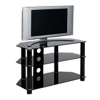 ATECA Vision AT317BP176 - Pied - pour Écran LCD - verre - RAL 9005, noir  métal - Taille d'écran : 32"-50" - Meuble TV - Achat & prix | fnac