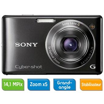 Sony Cyber-shot DSC-W390 Noir - 1