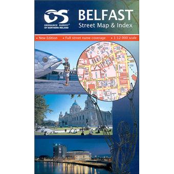 Belfast street map