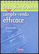 De la prise de note au compte-rendu efficace - Marie-Agnès Giraudy - broché