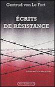 Écrits de résistance - 1