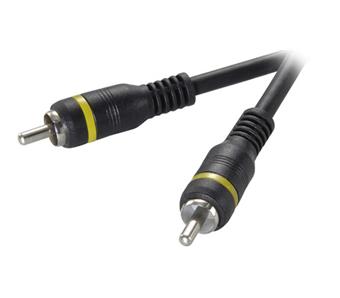 Câble Fnac RCA Vidéo Mâle/mâle 1 m - 1