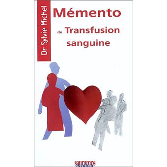 Memento de transfusion sanguine