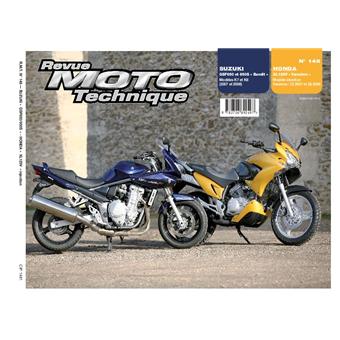 Revue moto technique 148.1 Honda XL125V Varadero+Suzuki GSF650/650S