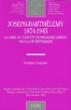 Joseph-barthélemy (1874-1945). la crise du constitutionnalisme libéral sous la i -  Saulnier f. - broché