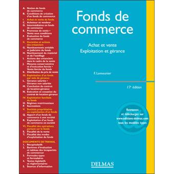 Fonds de commerce