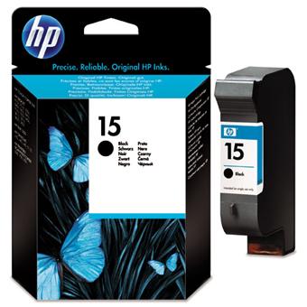 Cartouche d'encre noire de marque HP 15 pour imprimante HP Deskjet 920