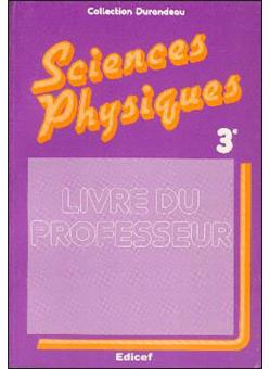 Sciences Physiques 3e Guide Pédagogique - 