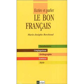 Le bon français - 1
