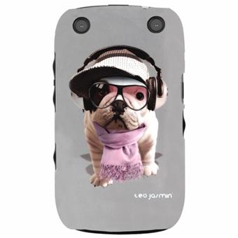 Teo Jasmin Coque Groove pour BlackBerry Curve 9320 - Grise - 1