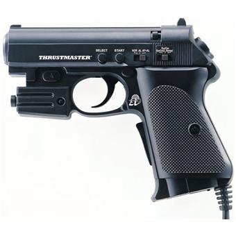 Pistola PlayStation Guncon 1 & 2 – Modello Walther P99 Nero – Per PS1 E PS2 – Nuova