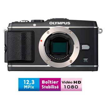 Olympus PEN E-P3 - Appareil photo numérique - sans miroir - 12.3 MP - Quatre tiers - corps uniquement - noir