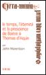 Le temps, l'éternité et la prescience de Boèce à Thomas d'Aquin