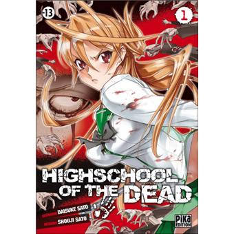 livre manga highschool of the dead