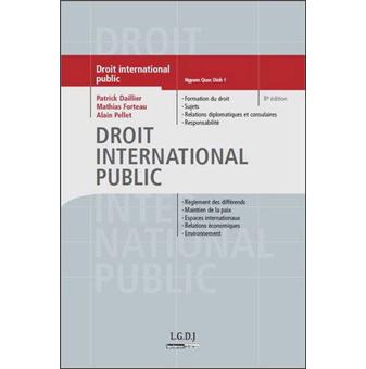 International public droit définition
