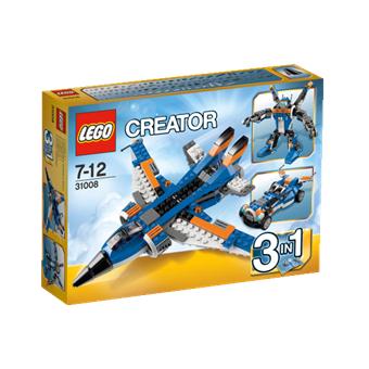 LEGO® Creator 3 en 1 31008 L'avion de chasse - Lego - Achat & prix