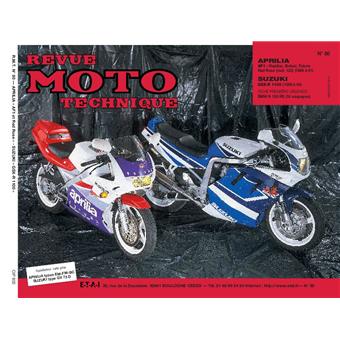 Revue moto technique 80.2 Aprilia 125AF1(89/91) Suzuki GSX-R1100(91)