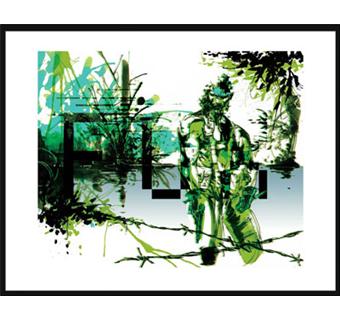 Tirage d'art Arludik Metal Gear Solid  3 : Snake Eater