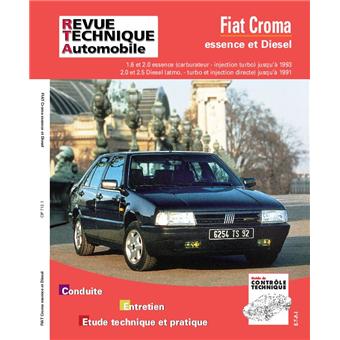 Revue technique automobile 712.1 Fiat Croma essence (85/93)-TD et TDI (86/92)