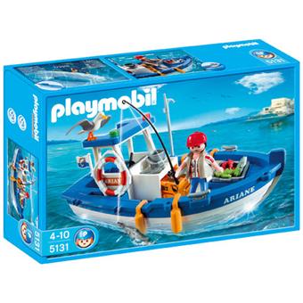 Playmobil Wild Life 5039 Cabane du pêcheur, hydravion et orque
