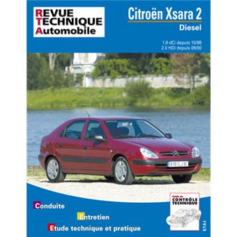 Revue technique automobile 644.2 Citroën Xsara 2 Diesel depuis 10/98
