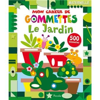 Mon cahier de gommettes le jardin - 1