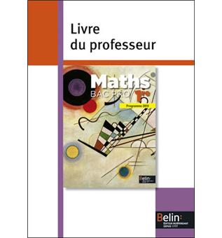 Maths 1re bacpro 2010 prof - 1