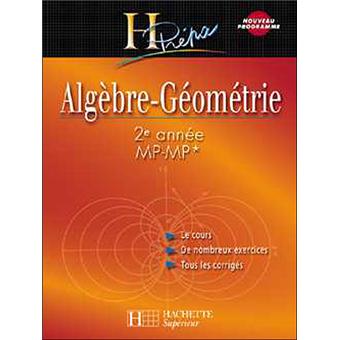 Algèbre géometrie MP