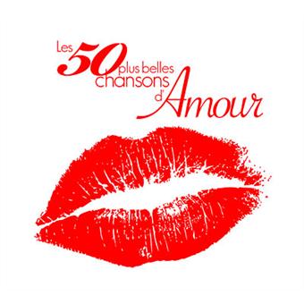 Les 50 Plus Belles Chansons D Amour Compilation Variete Francaise Cd Album Achat Prix Fnac