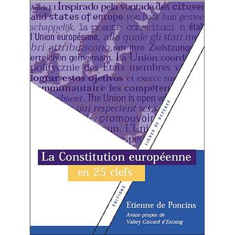 La Constitution européenne en 25 clefs