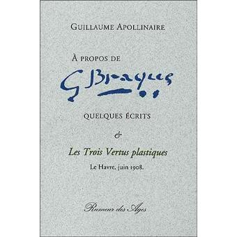 A propos de Georges Braque